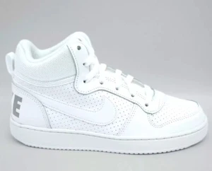 Nike Court Borough Mid Girls Womens Shoes Trainers Size UK6 Eu39 839977 100 New - Picture 1 of 6
