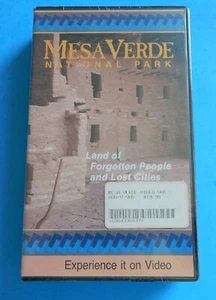 Mesa Verde National Park Land of Forgotten People & Lost Cities VHS; New/Sealed - Picture 1 of 2