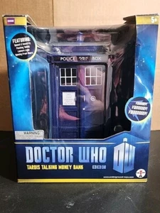 Doctor Who Tardis ITalking Money Bank 2009 Underground Toys Featuring Sound FX - Picture 1 of 5
