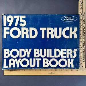 1975 Ford Truck Body Builders Layout Book OEM Repair Shop Service Manual - Bild 1 von 4