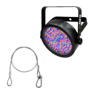 Chauvet SLIMPAR56 SlimPAR RGB LED Par 56 with 24-Inch Zinc Plated Safety Cable - Picture 1 of 1