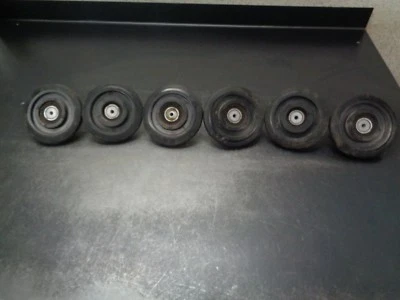 98 1998 POLARIS indy 440 bogie rubber plastic bearing WHEELS IDLE IDLER WHEEL 6 - Image 1 of 4