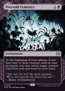 MTG OVERSOLD CEMETERY 33 EXC - CIMITERO SOVRAPPOPOLATO - WOT EN - MAGIC - Picture 1 of 1