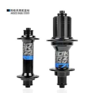 Road Bike Front Rear Hub Set 20/24 Holes Ultralight 48 Click 2:1 Spoke  - Picture 1 of 39