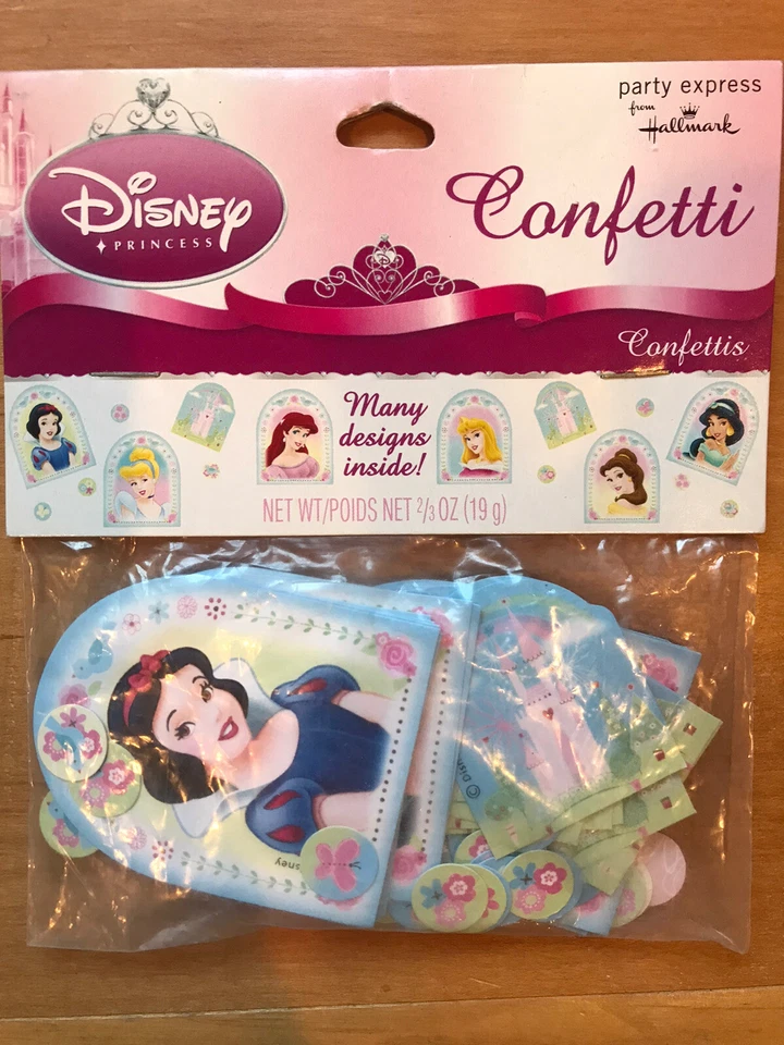 Suprimentos para festas Disney Princess (CNF2426) 2/3 oz. Mix de confetes - Imagem 1 de 1