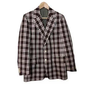 Vintage Ross Sutherland Honolulu Hawaii Madras Blazer Hawaii 40 - Bild 1 von 7
