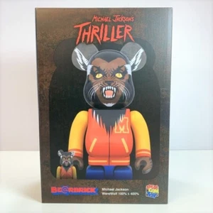 MEDICOM TOY BE@RBRICK Michael Jackson WEREWOLF 100% & 400% Thriller - Picture 1 of 7