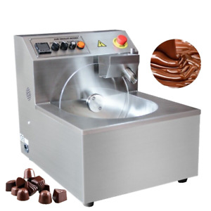 Mini Tempered chocolate tempering machine small mould molding melting machinery