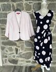 Mother Of The Bride / Groom / Guest JACQUES VERT Outfit Dress & Jacket UK 18