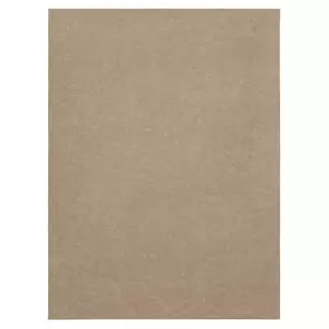 Area Rug Ribbed Taupe 6 Ft. X 8 Ft. Indoor Outdoor Waterproof Stain Resistant - Picture 1 of 12