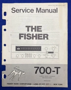 Original THE FISHER / 700-T / Service Manual -- #3 - Bild 1 von 1