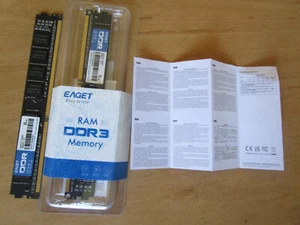 DDR3 RAM 8GB 1600MHz 1,5V - Hochleistungs-Desktop-Speicher EAGET - Bild 1 von 5