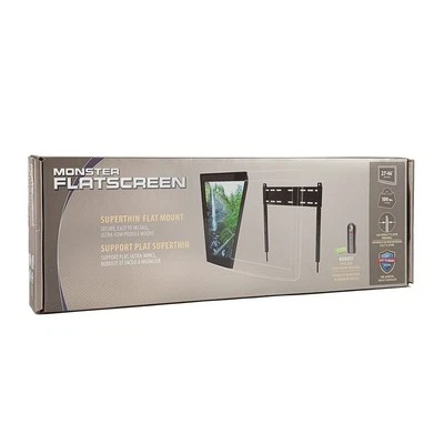 MONSTER 27"- 46" FLAT SCREEN LED HD TV WALL MOUNT BRACKET  - Image 1 of 3