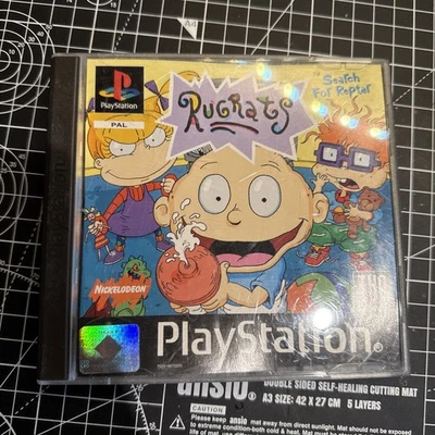 Rugrats Search for Reptar Sony PlayStation 1, Complete with Manual - Image 1 of 3