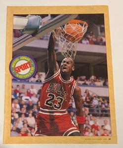 MICHAEL JORDAN Chicago Bulls 1990 1 Page Magazine Picture (1 Page Only) - Picture 1 of 2