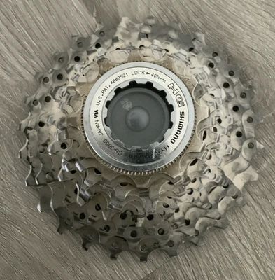 CASSETTE SHIMANO 105 10 VELOCIDADES 12-27 T00 260 GRAMOS MODELO 5600 Foto 1 de 3