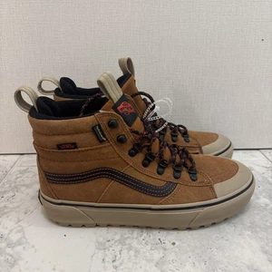 Vans Ultracush Sk-8 Hi MTE Waterproof Shoes Mens Sz 7.5 Ginger Brown Insulated - Foto 1 di 8