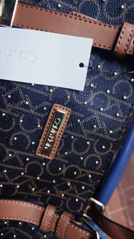 синий и коричневый Calvin Klein бумажник - Изображение 1 из 4