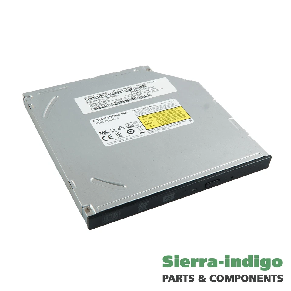 Philips DU-8AESH DVD-RW Ultra Slim Disk Drive 9.5mm with Standard Flat Bezel - Image 1 of 1