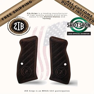 Empuñaduras Zib serie madera empuñaduras de pistola para CZ COMPACT - Imagen 1 de 8