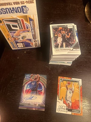 2024-25 帕尼 NBA 卡 + 亲笔签名 Topps 卡 — 第 1/4 张图片