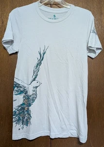 THE SELECTED T-SHIRT NEU OHNE ETIKETT GR. SMALL "I WAS ONE WAY..." NEW RELEASE DOVE PUTTY COLOR - Bild 1 von 6