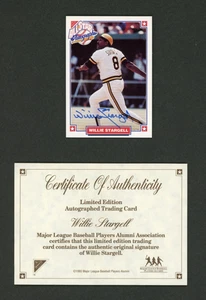 1993 Nabisco All-Star Legends Willie Stargell On Card Autograph Auto - MINT - Picture 1 of 2