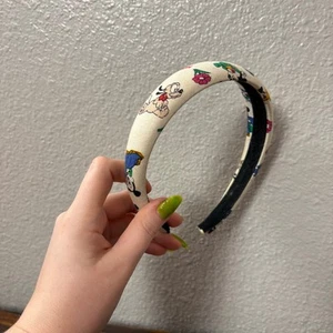 Vintage Retro Disney Baby Mickey Mouse Pluto Characters Thick Puffy Headband - Picture 1 of 10