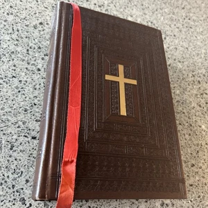 Vintage Catholic Family Edition of the Holy Bible 1953 John J. Crawley & Co. - Picture 1 of 24