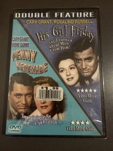 HIS GIRL FRIDAY/ PENNY SERENADE - DVD- REGION 0 ( ALL REGIONS)- NEW/SEALED - Foto 1 di 2