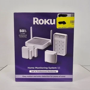 NEW Roku Home Monitoring System SE / Self or Professional Monitoring - SS1000R - Picture 1 of 5