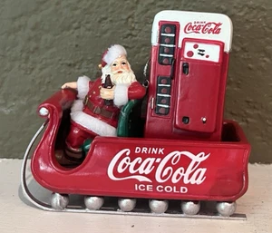 2006 - DEPT 56 - COCA COLA 75 ANIVERSARIO SANTA EN TRINEO ADORNO - IOP - Imagen 1 de 5