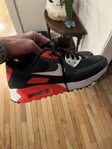 Scarpe Nike Uomo 8 Air Max 90 Golf Ferro Grigio Infrarossi CU9978-010 Atletiche - Foto 1 di 6