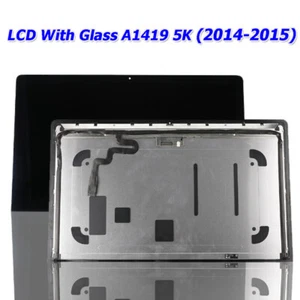 LCD Screen Display Assembly For iMac A1419 27" 5K LM270QQ1(SD)(A1)(A2) 2014-2015 - Picture 1 of 11