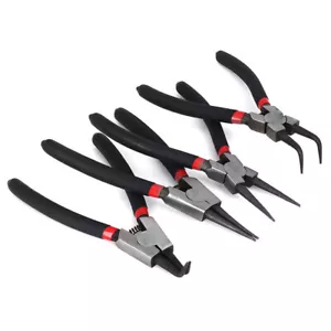 4x Sprengringzangen Sicherungsring Zange Sprengringzange Seegeringzange 4tlg Set - Bild 1 von 12