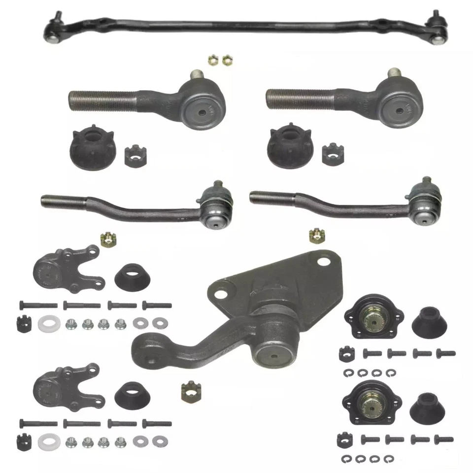 10 悬架套件 Center Link 领带杆 83-86 适用于日产 720 2WD 球接头空转器 — 第 1/1 张图片