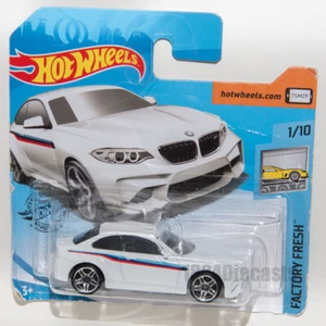 BMW M2 Blanco, HotWheels escala 1/64 raro modelo de coche adulto niño regalo - Imagen 1 de 1