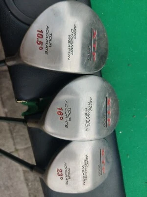 Apollo XTP 2000 Tour Accurate Driver 16* 23* Woods Set Graphite Shadow Flex - Image 1 of 4