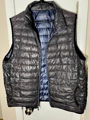 Chaleco acolchado Saddlebred DOWN negro UniSex ligero cremallera completa 4 bolsillos exterior Foto 1 de 4