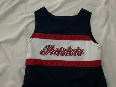 Niñas Talla 12m New England Patriots Equipo NFL Ropa Fútbol Vestido Conjunto Foto 1 de 4