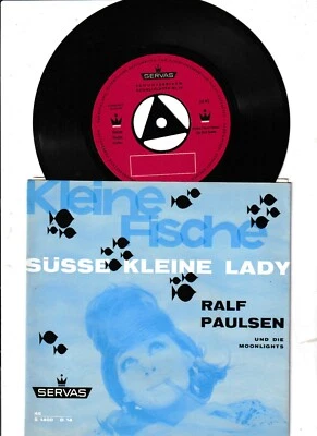 Ralf Paulsen, Kleine Fische, Süsse Kleine Lady, Servas Flexi Single, 7" - Bild 1 von 2