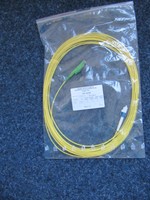 LWL Simplex Patchkabel 1E9/125 - E2000 APC - LC/UPC  gelb 10 Meter 