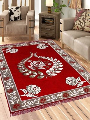 5D Designer Superfine Exclusive Velvet Carpet Runner Area Rug 5 x 7 Feet (A10) - Image 1 of 3
