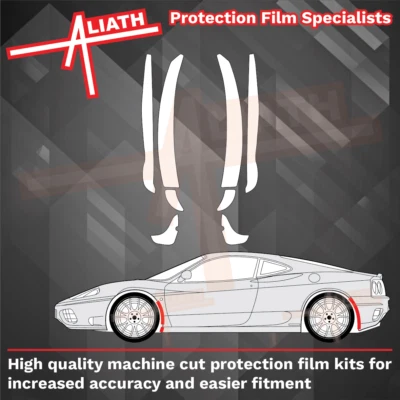 Se adapta a Ferrari 360 1999-05 bordes de arco transparente protector de astillas de piedra película de protección de pintura - Imagen 1 de 3