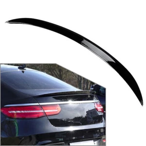 Tail Wing Rear Trunk Spoiler For Mercedes GLE Coupe C292 15-19 Glossy Black mo - Picture 1 of 6
