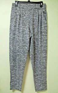 HRP by Holly Robinson Peete Women's Heather Knit Elastic Waist Jogger Pants Sz M - Picture 1 of 4