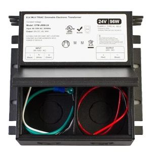 Dimmable LED driver, 24v 96w Class 2 Power supply for LED strip tape light - Picture 1 of 6