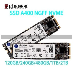 Kingston SSD A400 120GB 240GB 480GB 1TB 2TB M.2 SATA NGFF Solid State Drive lot - Picture 1 of 7