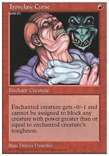 Ironclaw Curse X4 EX/NM 5th Edition MTG Magic Cards Red Rare