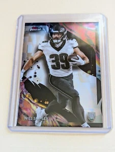 2024 Topps Finest - Uncommon Will Shipley #180 (RC) Eagles - Picture 1 of 2
